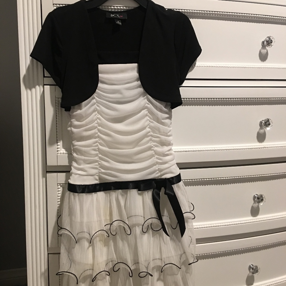 Black and White Dress
